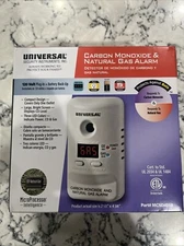 Universal Security Instruments MCND401 Plug-In-Carbon Monoxide Natural Gas Alarm