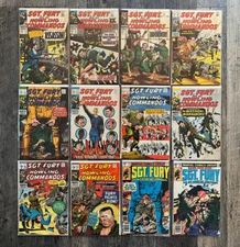 Marvel Comics Group - Sgt. Fury & His Howling Commandos Lot Of 12 Comics GD JP