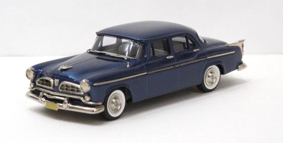 Brooklin 165 A 1955 克莱斯勒温莎 4 门轿车 1: 43 米蓝色完好/盒 2010 — 第 3/4 张图片