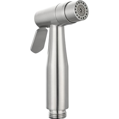 Bidet Sprayer Edelstahl Handbrause WC Wasser Reinigung Nickel