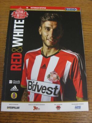 Programme Match Sunderland Vs Hull City – 26/12/2014