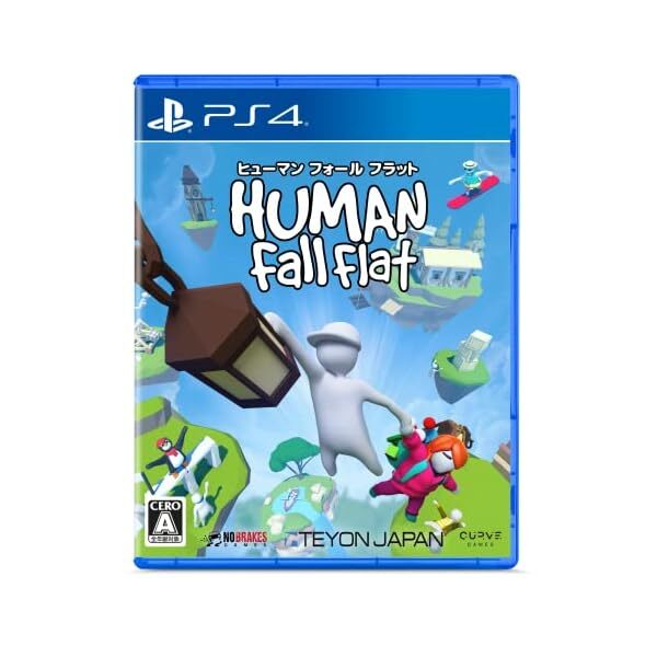PS4 version Human Fall Flat Official Collectible Exclusive Authentic Japan