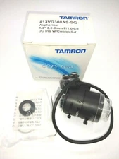 New Tamron 13VG308AS-SQ 3-8mm 1/3" F/1.0 Aspherical DC Auto-Iris CCTV Lens