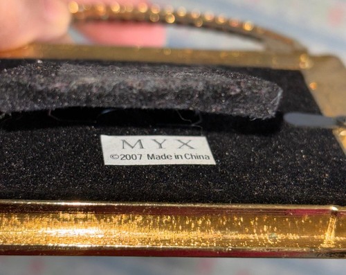 NEW Mini Purse-Shaped 4.25 x 4 Photo Frame Handbag Rhinestone Engraving Michaels - Picture 4 of 6