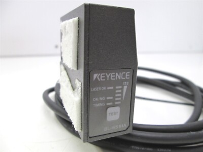 Keyence BL-651HA Compact Digital Laser High-Resolution Barcode Reader *Cracked*