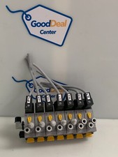 Rexroth R434001876 Solenoid Valve Unit Block of 7