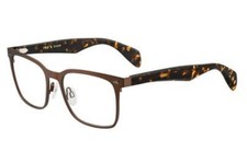 Rag  Bone St/Steel Eyeglasses RNB 7002 HGC 52mm Men's Brown Ophthalmic Rx Frame