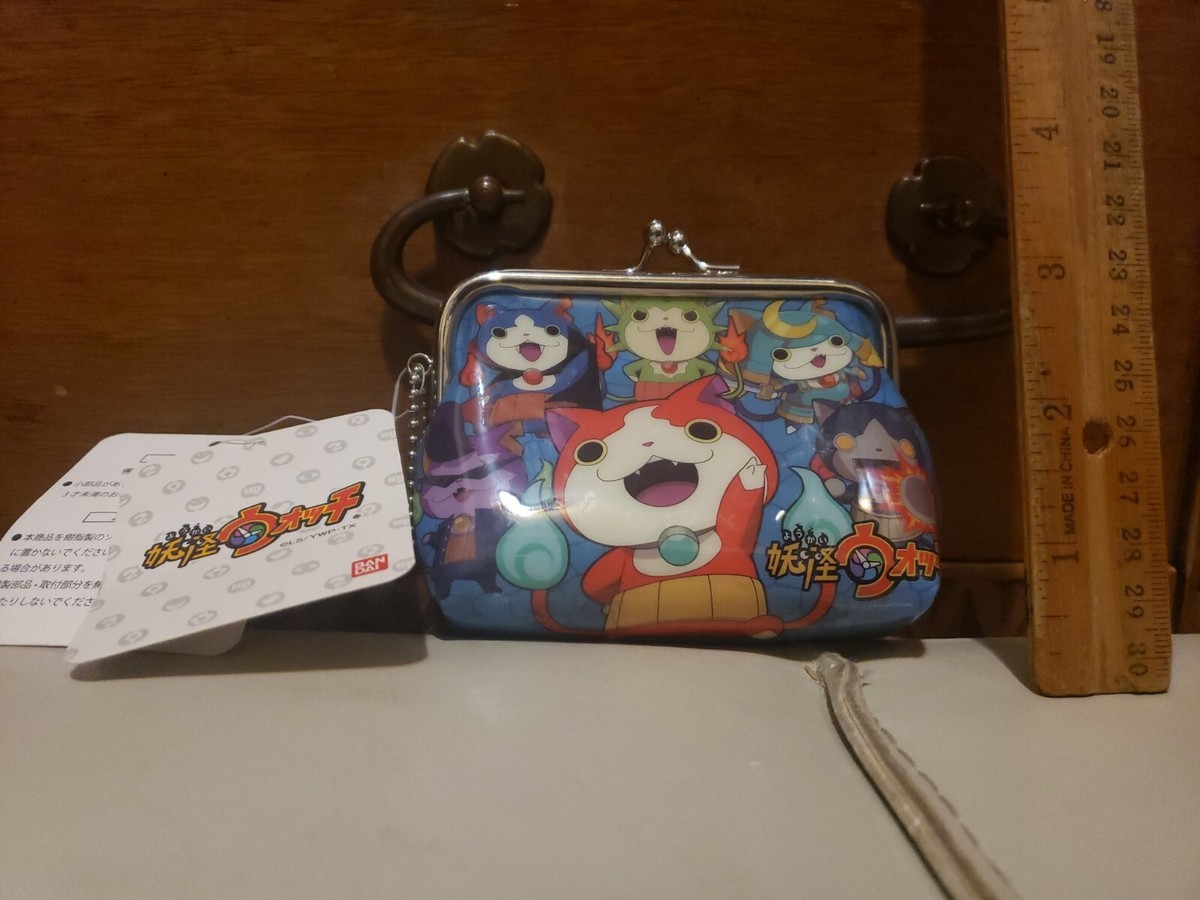Yokai Watch Coin Purse Wallet Case - Jibanyan - 2014 Bandai
