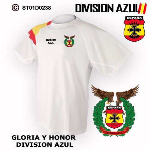 CAMISETAS TECNICAS: DIVISION AZUL / GLORIA Y HONOR M1 - Picture 2 of 3