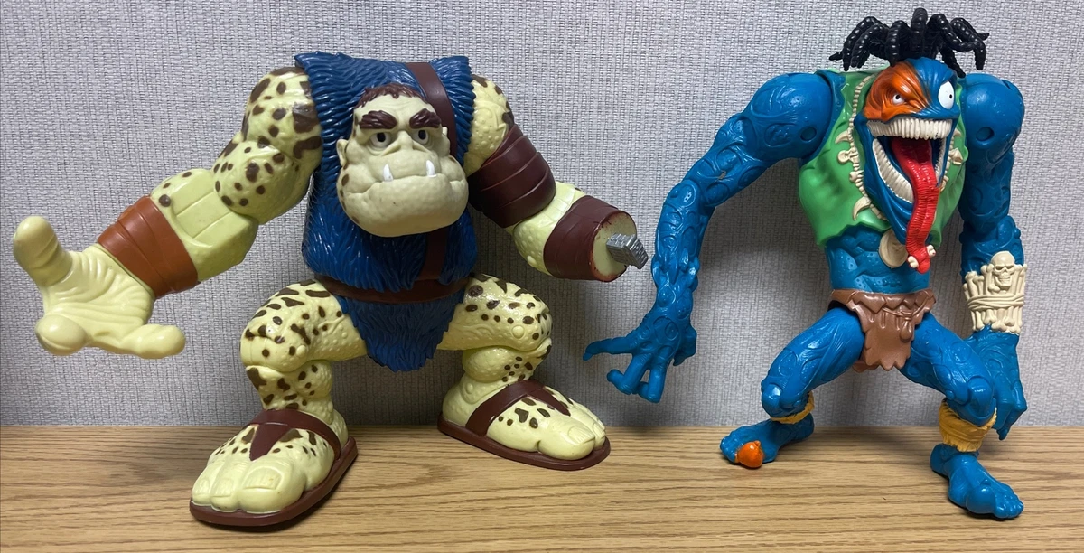 Vintage Small Soldiers 1998 Action Figures Slam Fist Witch Doctor Gorgonites