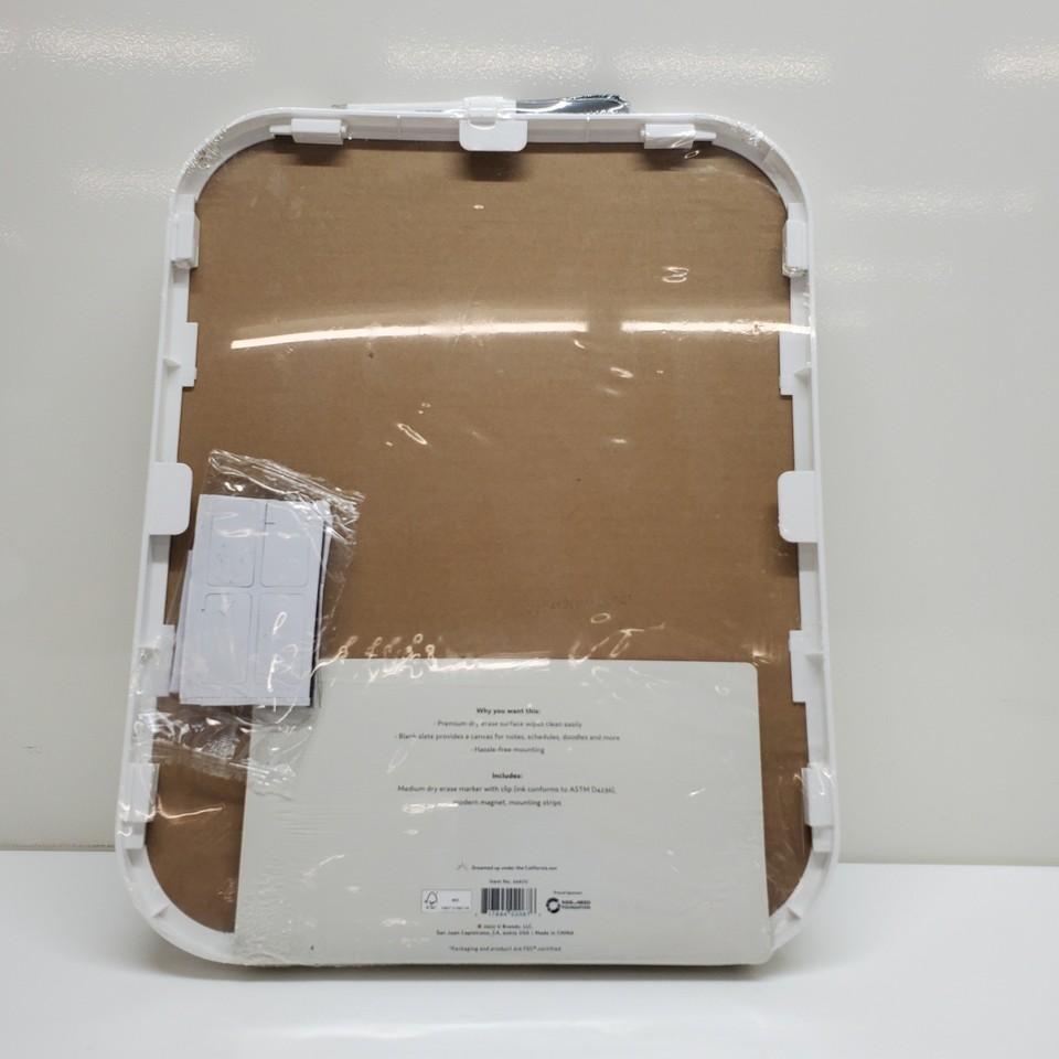 Sealed Dry Erase Board Modern Bevel eBay
