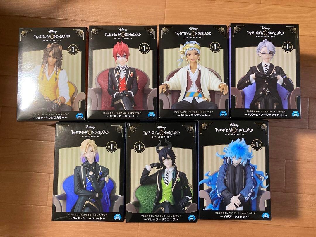 Twisted Wonderland グッズまとめ売り　約１8０個以上 Disney Twisted Wonderland Premium Grace Situation Figure Complete