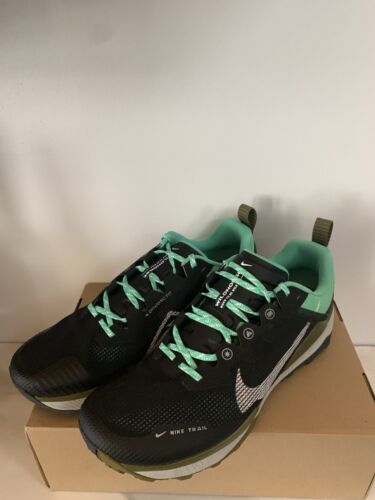 Nike Wildhorse 8 Black Spring Green Sz 13 Men / 14.5 Wm ( DR2686 002)
