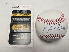 Jose Ramirez Signed MLB Baseball INSCRIBED JOSE JOSE JOSE JSA IMPERFECT