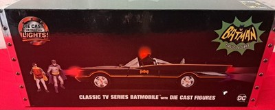 Jada Toys Batmobile Classic TV Series 1966 Batman Robin Figuren 1/18 98625