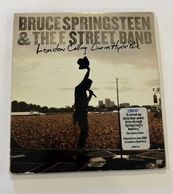 BRUCE SPRINGSTEEN & THE E STREET BAND LONDON CALLING LIVE Dvd NTSC REGION 0