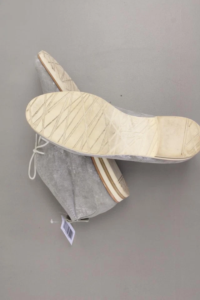 ⭐ Second Life Fashion scarpa per le signore taglia 39 d'argento di pelle ⭐ - Immagine 4 di 4