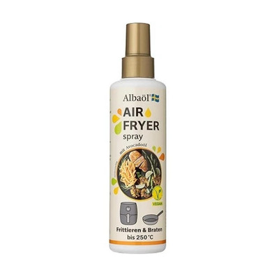 2 x Albaöl Air Fryer Spray 190ml bottle, with 5% avocado oil
