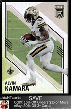 Alvin Kamara 2021 Donruss Elite #40 New Orleans Saints