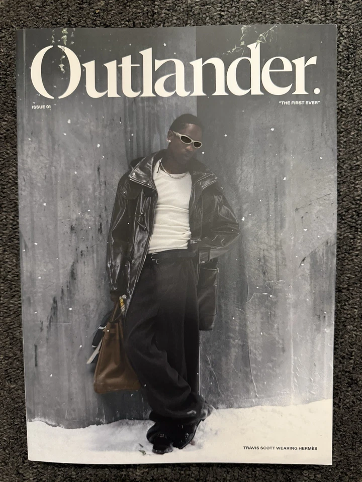 OUTLANDER Magazine Issue 1 The First Ever - Travis Scott cover