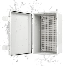 Waterproof Junction Box - Outdoor Enclosure - Boxes with Mounting Plate, Wall...
