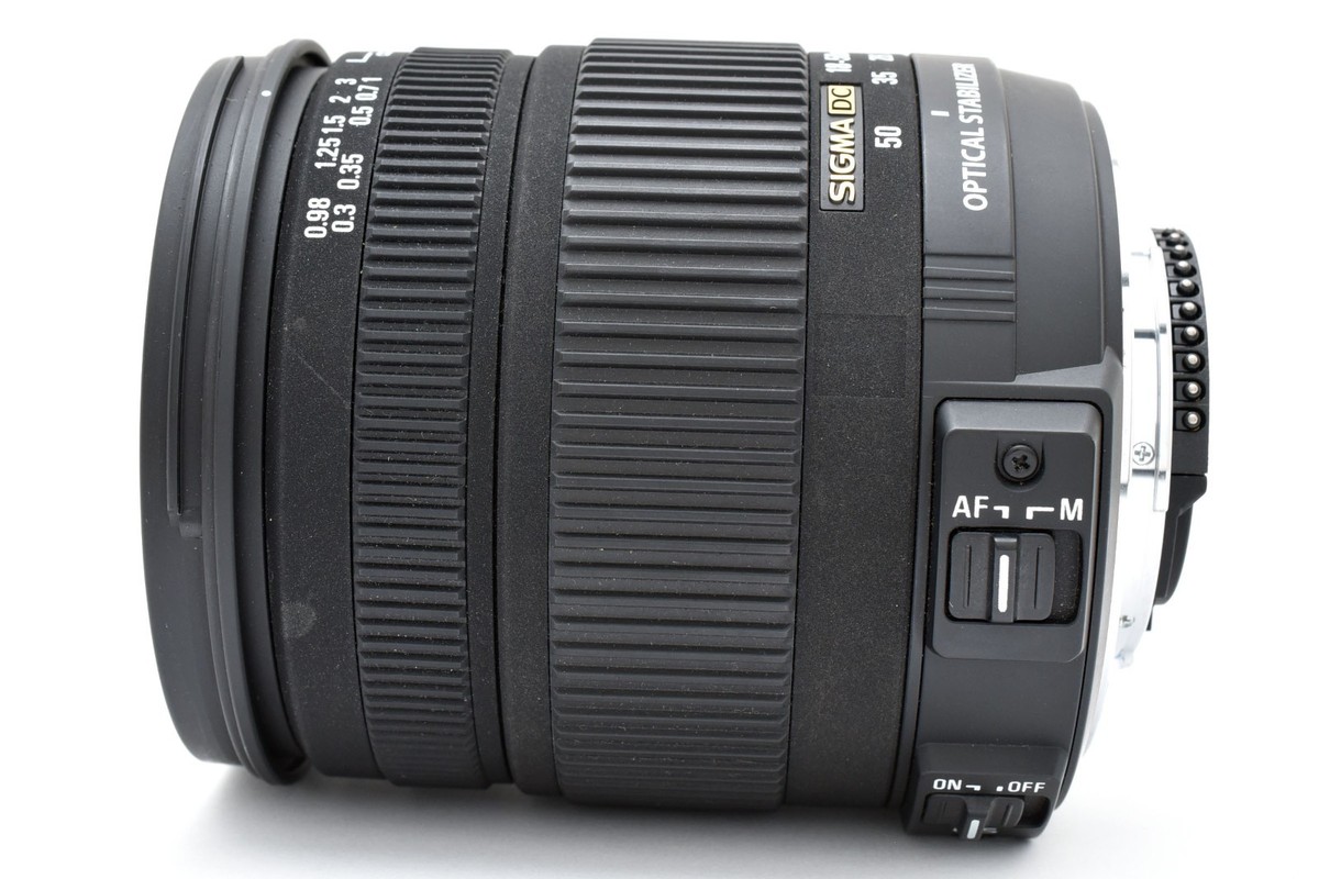 SIGMA 18-50mm F/2.8-4.5 DC OS HSM Lens for Nikon [Exc+++] w