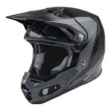 Fly Racing 73-47101L Visor for Formula Helmets - XL/2XL - Prime Gray/Carbon