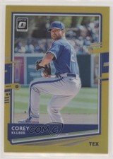 2020 Panini Donruss Optic Gold Prizm 5/10 Corey Kluber #109 n1u