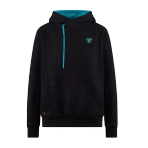 MotoGirl Helmet Hoodie Teal Black Ladies Womens Motorcycle
