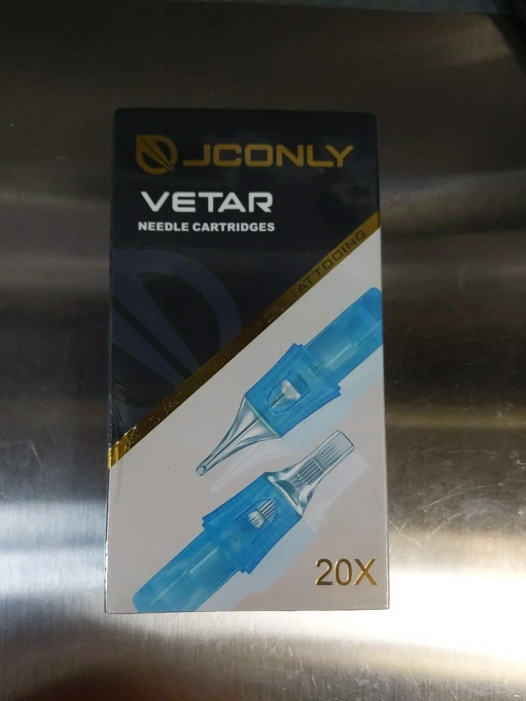 JCONLY Vetar Needle Cartridges 20pcs 0.35mm Diameter 3.5mm Taper Exp 03/28 #67 - product detail image 1