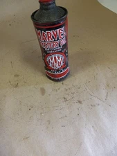 Vintage Partially Full Marvel Mystery 16 oz. Oil Can