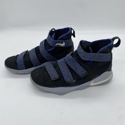 Nike LeBron Zoom Soldier 11 Shoes Men's 7 Glacier Grey 897644-005