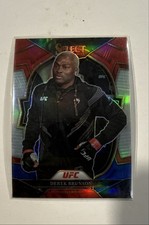 2023 Panini Select UFC - Concourse Derek Brunson #62 Red & Blue