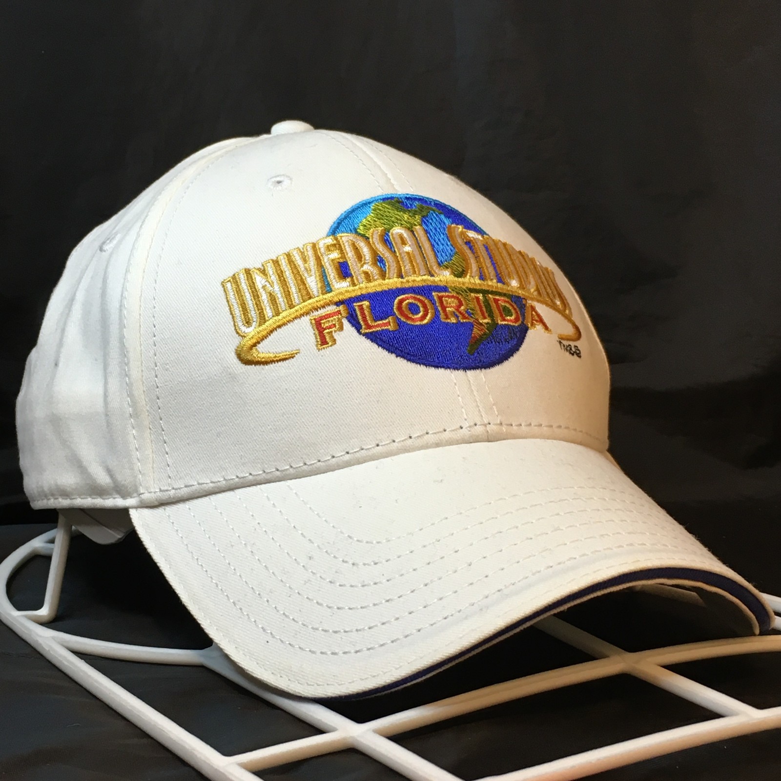 Universal Studios Hat FLORIDA Hook Loop Strap Emb… - image 6