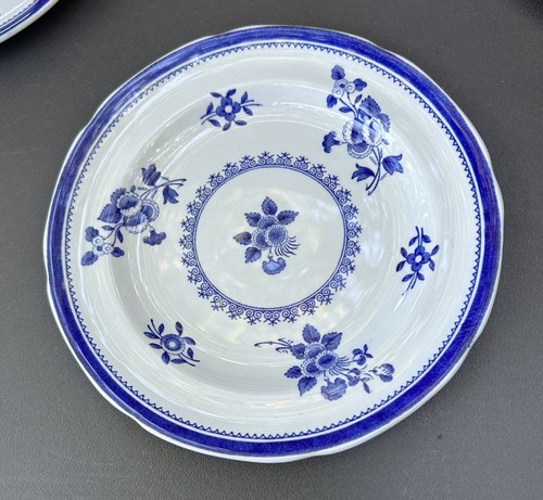 Set of 3 Spode GLOUCESTER BLUE (no trim) 6" Bread Plates - Picture 2 of 6