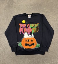 Vintage 90s Peanuts Snoopy Halloween Sweatshirt