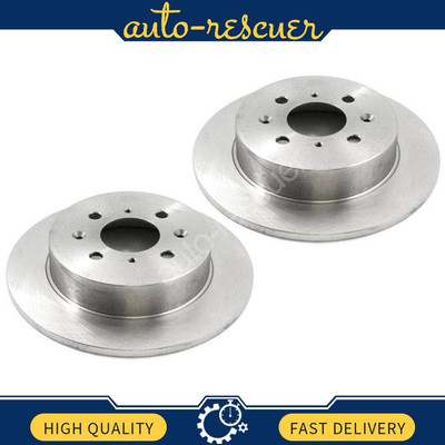 Rear Disc Brake Rotor 2x for 2001-2005 Acura EL - DuraGo