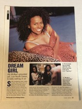 1998 Lisa Nicole Carson Ally McBeal Vintage Article One Page ART5