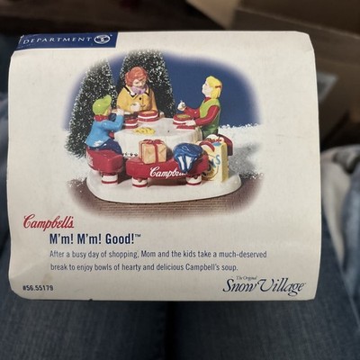 Department 56 The Original Snow Village Campbells M m! M m! Good!