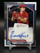 2024 Bowman Chrome 1st -- Barrett Kent #CPA-BK Prospect Auto Angels