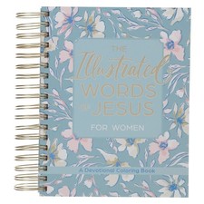 Coloring Devotional Illustrated Words of Jesus for W...
