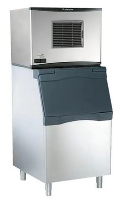 Scotsman 776lb Prodigy Ice Machine Medium Cube & 536lb Ice Bin 208v