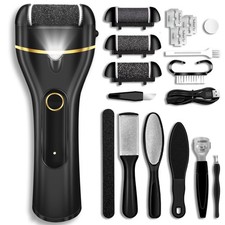 Electric Foot Callus Remover Waterproof  17 in1 Callus Remover for Feet 