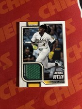 2026 Topps Series 1 Lawrence Butler Game Used Memorabilia 324 Athletics