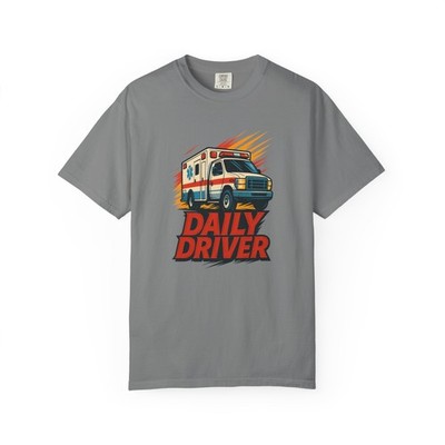Daily Driver EMT Shirt - Funny Ambulance Graphic Tee