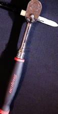 Snap On Red 38 Drive Dual 80 Lcomfort Grip Fixed Head Ratchet Fh80 Free Ship