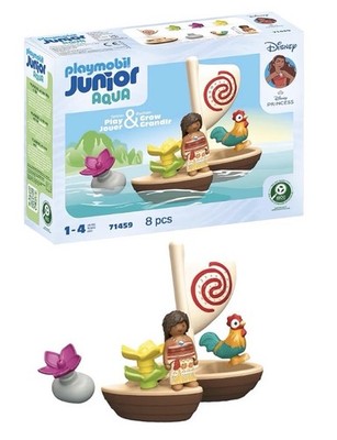 Playmobil Junior Aqua 71459 - Disney Moana's Sail Boat NEW