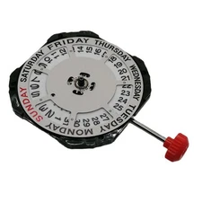 Date @3 Day @12 5.90mm Replacement Quartz Watch Movement For Miyota 2350
