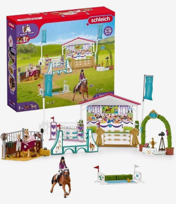 Schleich Horse Club 86 Pc Friendship Horse Tournament 42440 Equestrian Set NEW