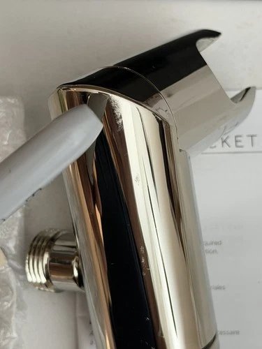 Signature Hardware SHWES2050PN Hand Shower Holder with Supply Elbow - Picture 4 of 9